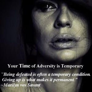 Stay focused on the positive