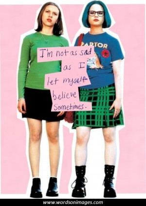 Ghost world quotes