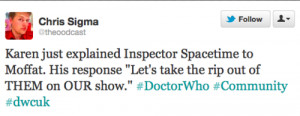 ... challenge accepted community inspector spacetime dwcuk nbc community