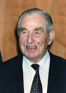 Chaim Herzog Israel President Original Color Photo 1993