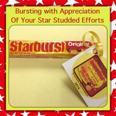 Employee Appreciation ~ We're Bursting With Of Your Star
