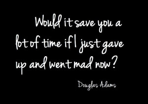 Douglas Adams, The Hitchhiker's guide to the Galaxy