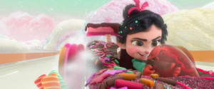 ... Vanellope during the Random Roster Race, after passing King Candy