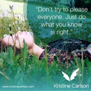 Don't try to please everyone. Just do what you know is right. #Quote ...