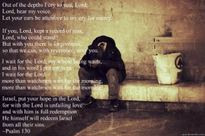 Psalm 130. This is a photo of a homeless man in Budapest ~Josh Edds ...