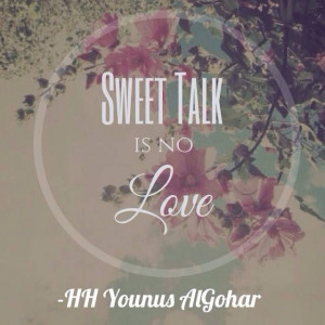 Sweet Talk is no Love