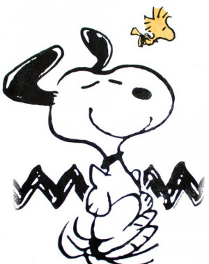Snoopy and Woodstock
