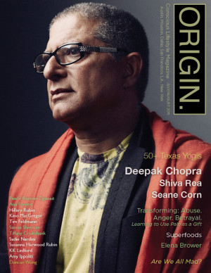 deepak chopra cover magazine origin
