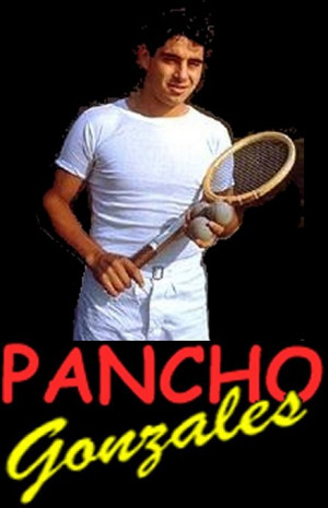 Raquette de tennis en bois des années 60, Pancho Gonzales, en bon ...