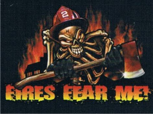 Details about FIRES FEAR ME Adult Humor Cool Firefighter Funny Shirt