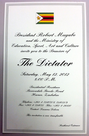 Sacha Baron Cohen trolls DC media types, Robert Mugabe with fake ...