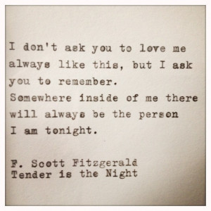 Quote by F. Scott Fitzgerald