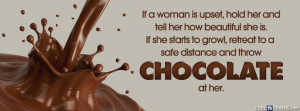 Women And Chocolate Facebook Cover