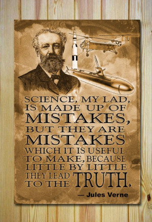 Fine art quality poster/print featuring a quote by master of science ...
