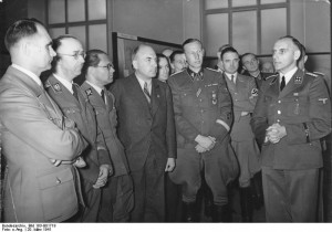 Rudolf Heß, Heinrich Himmler, Philipp Bouhler, Fritz Todt, Reinhard ...