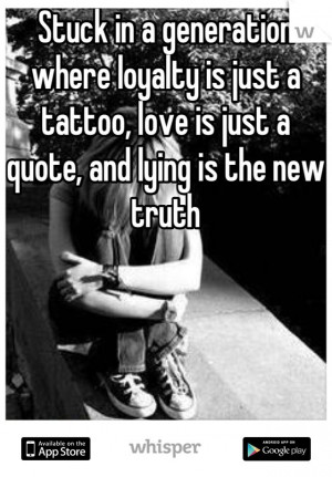 Pin Loyalty Quotes Sayings Meaningful Back Tattoos Girl Eyes On ...