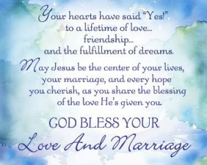 God Bless your Marriage Image