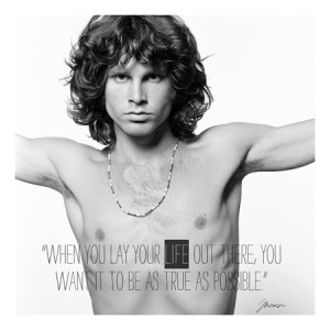Jim Morrison Quote Canvas Art Print