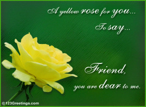 Yellow Rose For You...