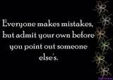Mistakes happen