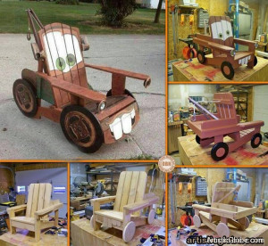 Tow Mater Adirondack Chair