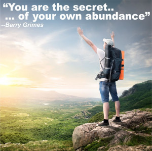 Realize that your success and abundance are in your hands.