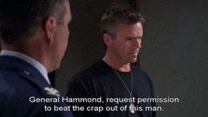 stargate sg1 jack o'neill - request permission...
