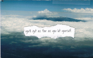 clouds, film, life, quote, skies, sky, text, vintage