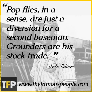 Pop flies, in a sense, are just a diversion for a second baseman ...