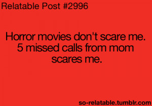 scary LOL funny quote quotes movies movie mom horror humor parents