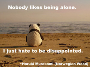 quotes loneliness haruki murakami quotes