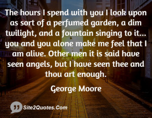 Love Quotes - George Moore