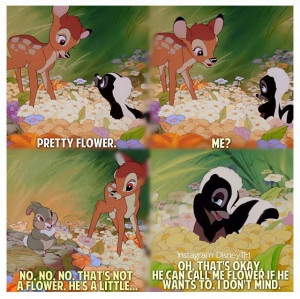 Bambi- movie quotes