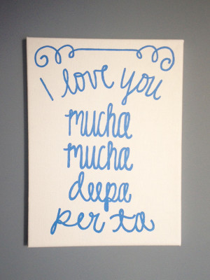 Love You Grandma Quotes I love you painting
