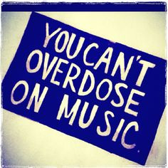 Music is still my drug. My ipod is my dealer and life is my dance ...
