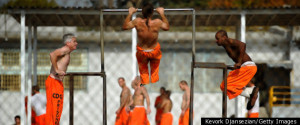 Prisoners are muscular because of mindset and attitude true?