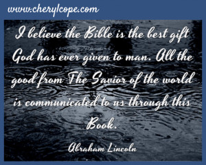 Tribute to the Bible—Quotes about the Bible
