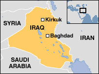 ... at least 18 people in an ambush in the northern Iraqi city of Kirkuk