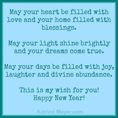 New Year * New Beginning...