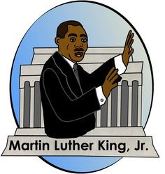 Free Martin Luther KIng, Jr. Clip art from Charlotte's Clips More