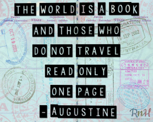 My favorite travel quote, Quote#1