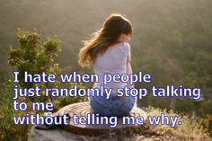 But then I realized they are just selfish, cowardly assholes and I'm ...