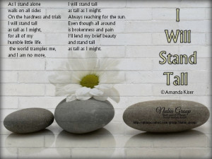 stand tall
