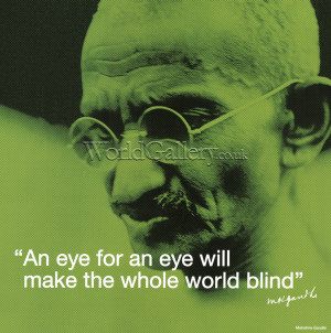 Mohandas Gandhi Nonviolence