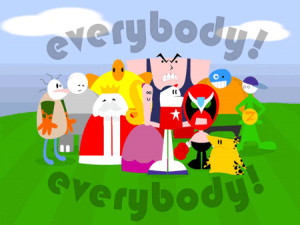 Pictures of Homestar and the gang