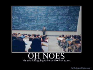 funny quotes final exams