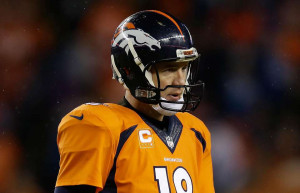 Peyton Manning's future with the Denver Broncos is up in the air ...