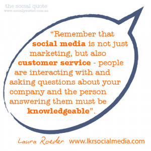 ... Quote” this week, we feature Laura Roeder, Entrepeneur, online