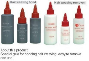 Hair weaving bond,remover, hair extension tools, hair glue,
