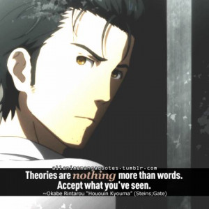 Steins;Gate Anime quotes